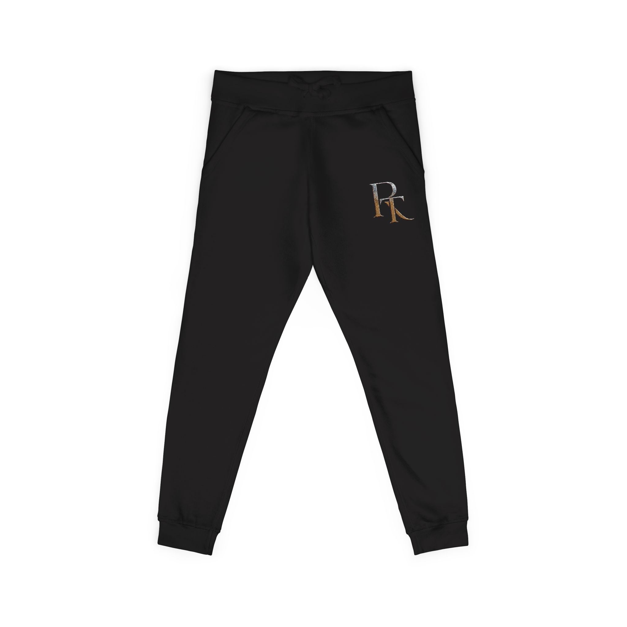 Rawthntk Embroidered Monogram Fleece Joggers | Luxury Streetwear