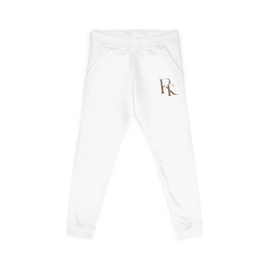 Rawthntk Embroidered Monogram Fleece Joggers | Luxury Streetwear
