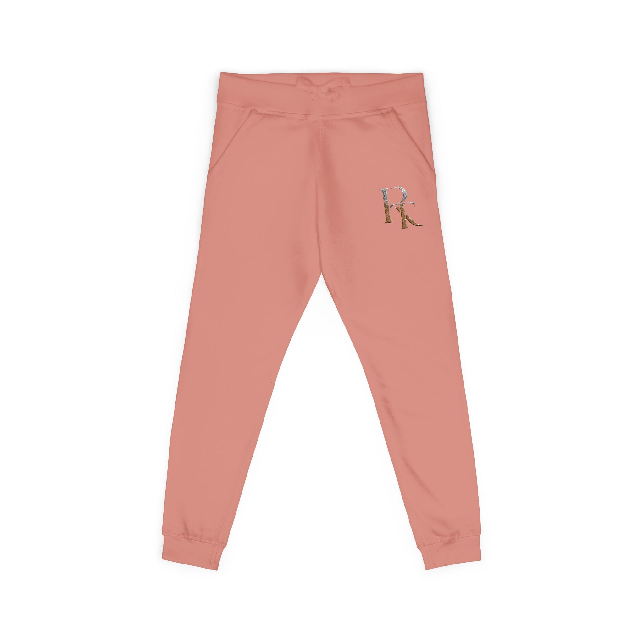 Rawthntk Embroidered Monogram Fleece Joggers | Luxury Streetwear
