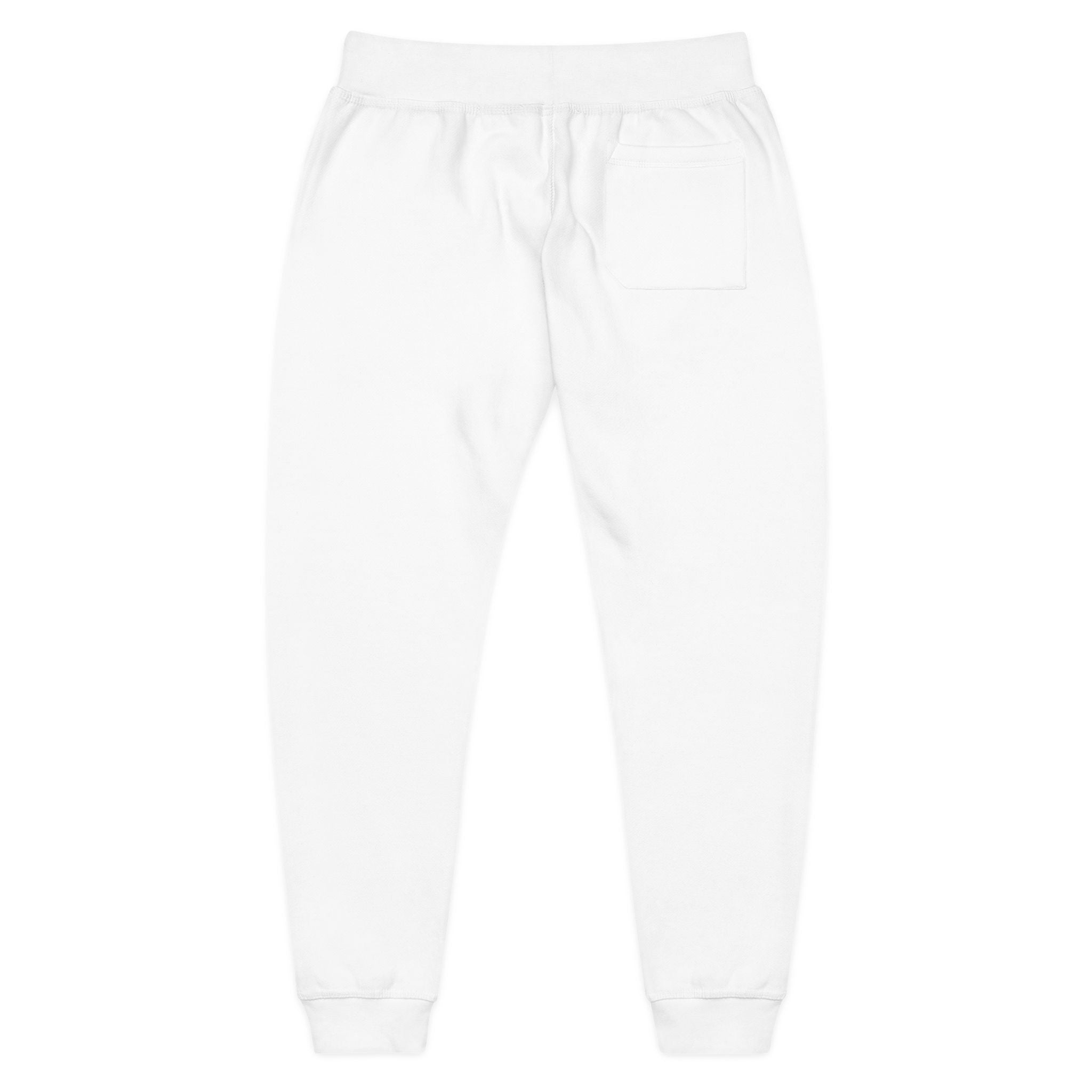 Rawthntk Embroidered Monogram Fleece Joggers | Luxury Streetwear
