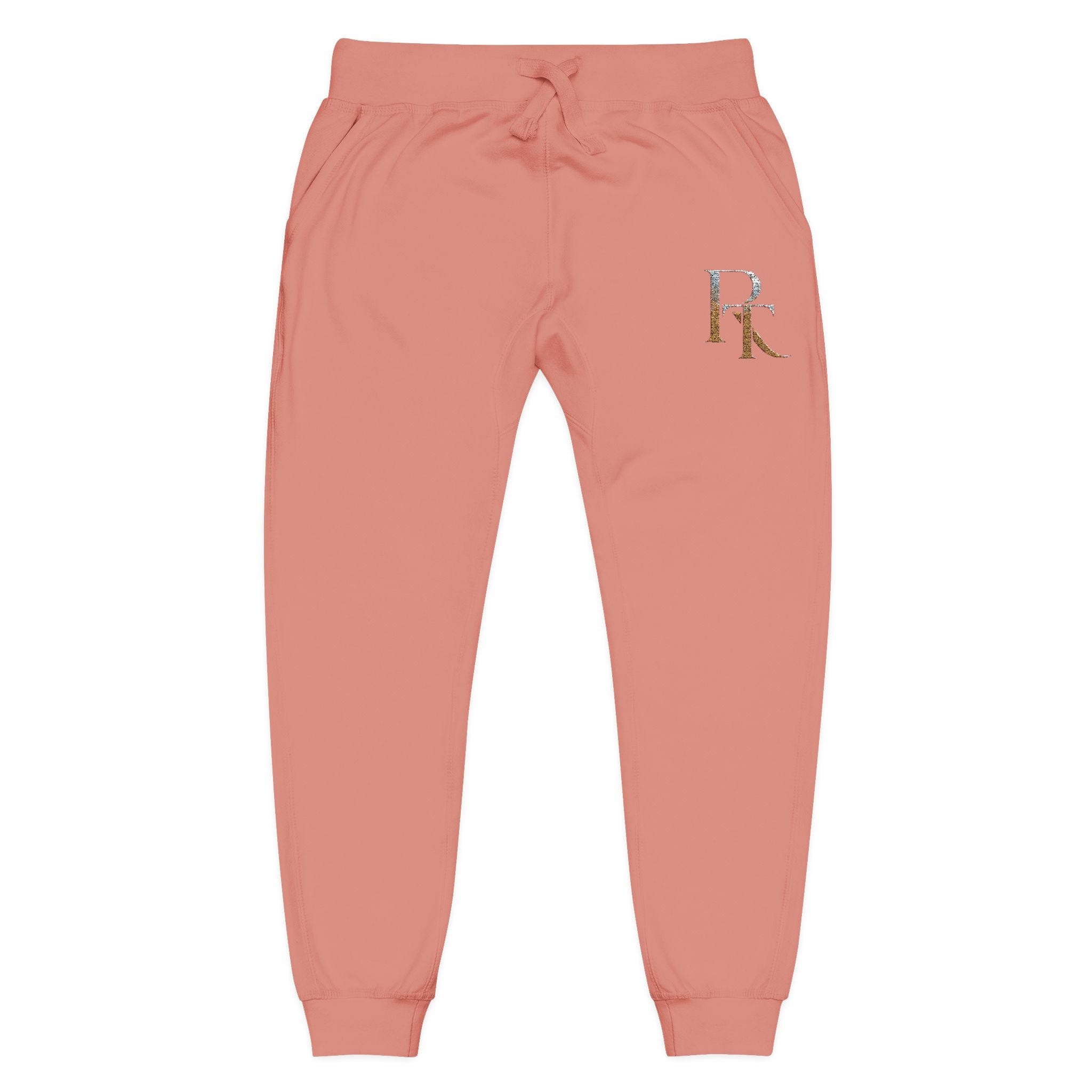 Rawthntk Embroidered Monogram Fleece Joggers | Luxury Streetwear