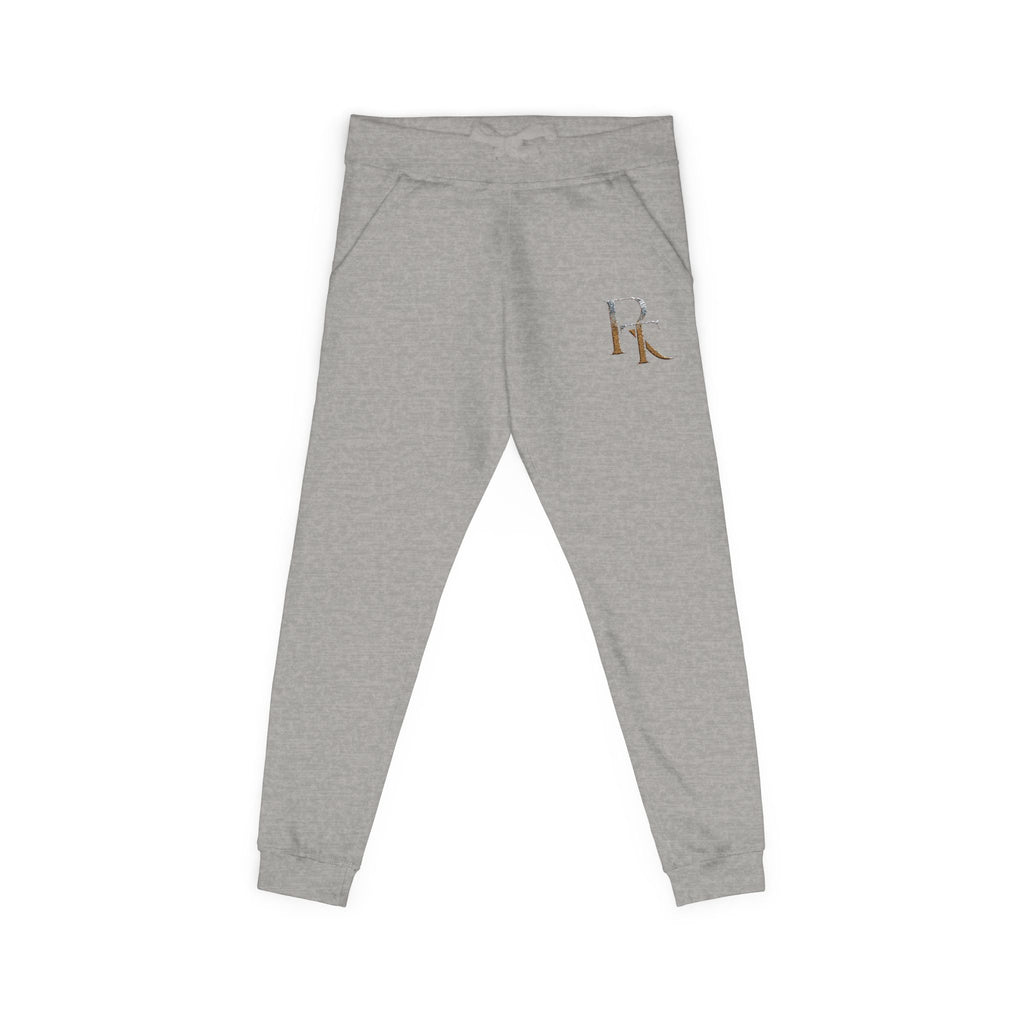 Rawthntk Embroidered Monogram Fleece Joggers | Luxury Streetwear