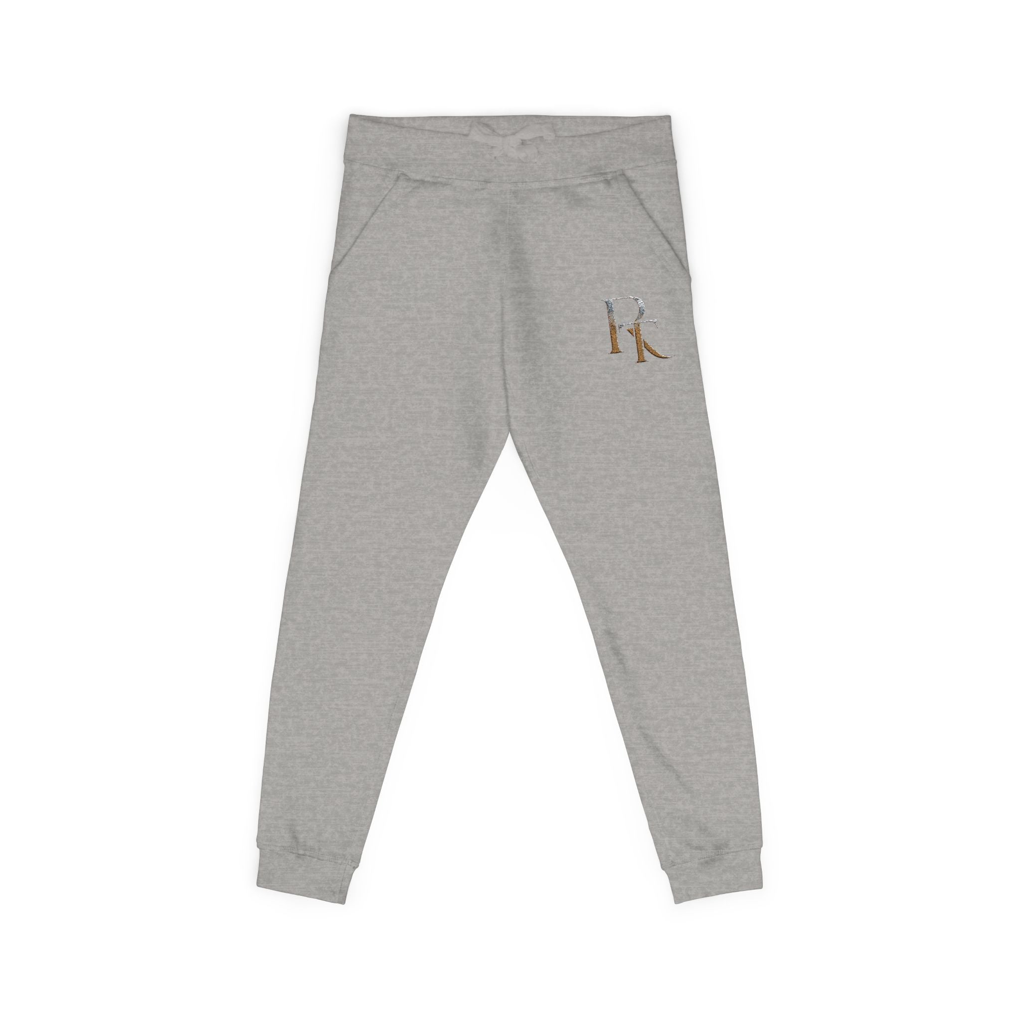 Rawthntk Embroidered Monogram Fleece Joggers | Luxury Streetwear
